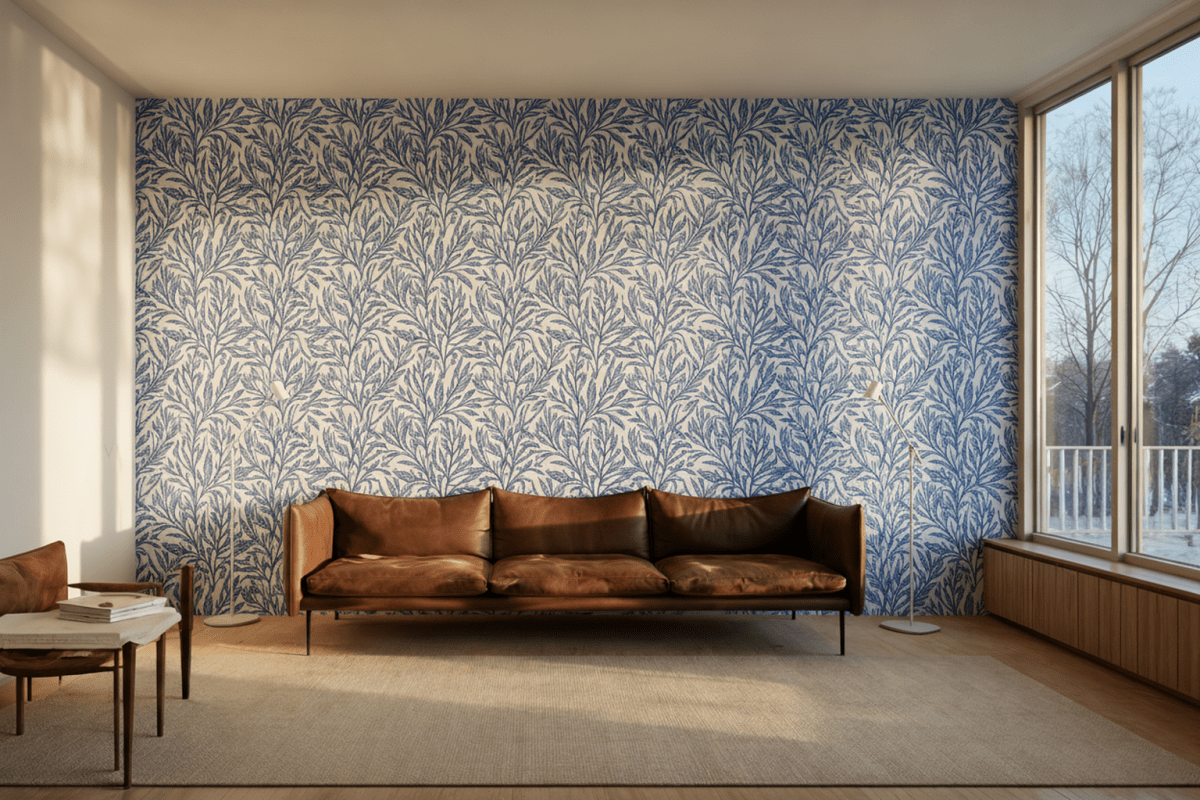 William Morris Indigo Verdure