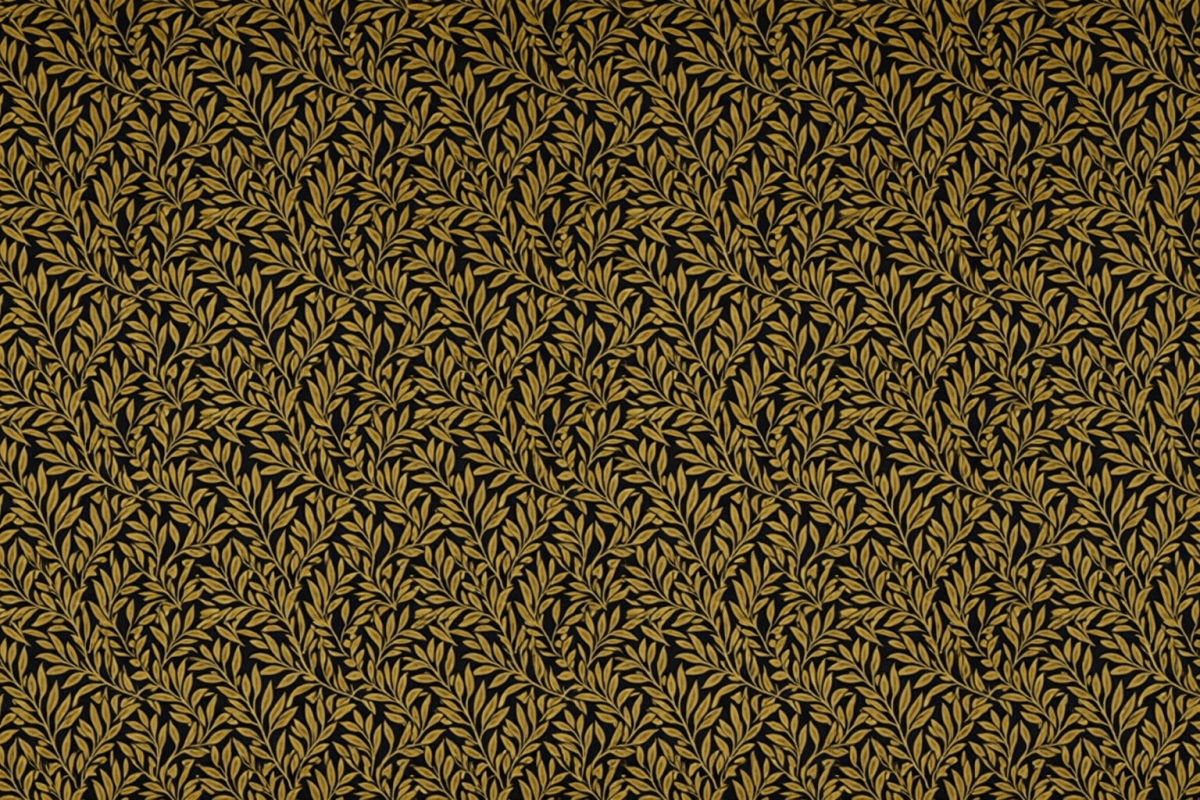 William Morris Golden Leaf Veil