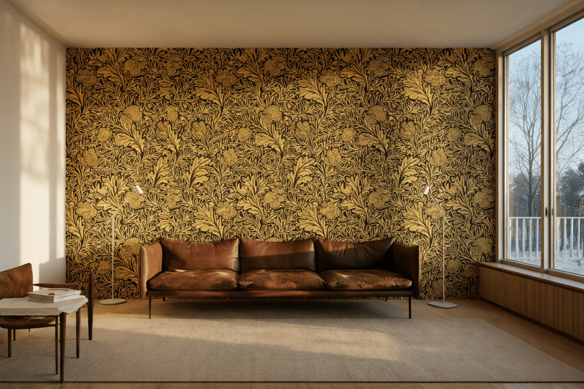 William Morris Wisped Ferns