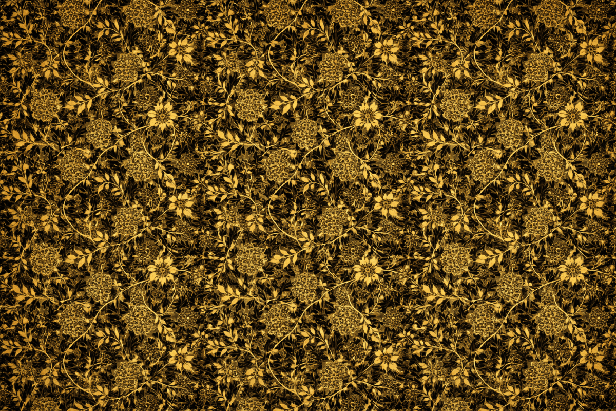William Morris Gilded Vines Motif