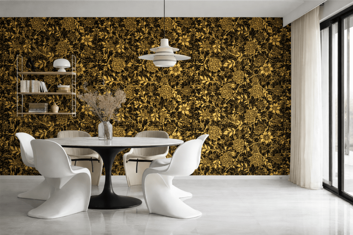 William Morris Gilded Vines Motif