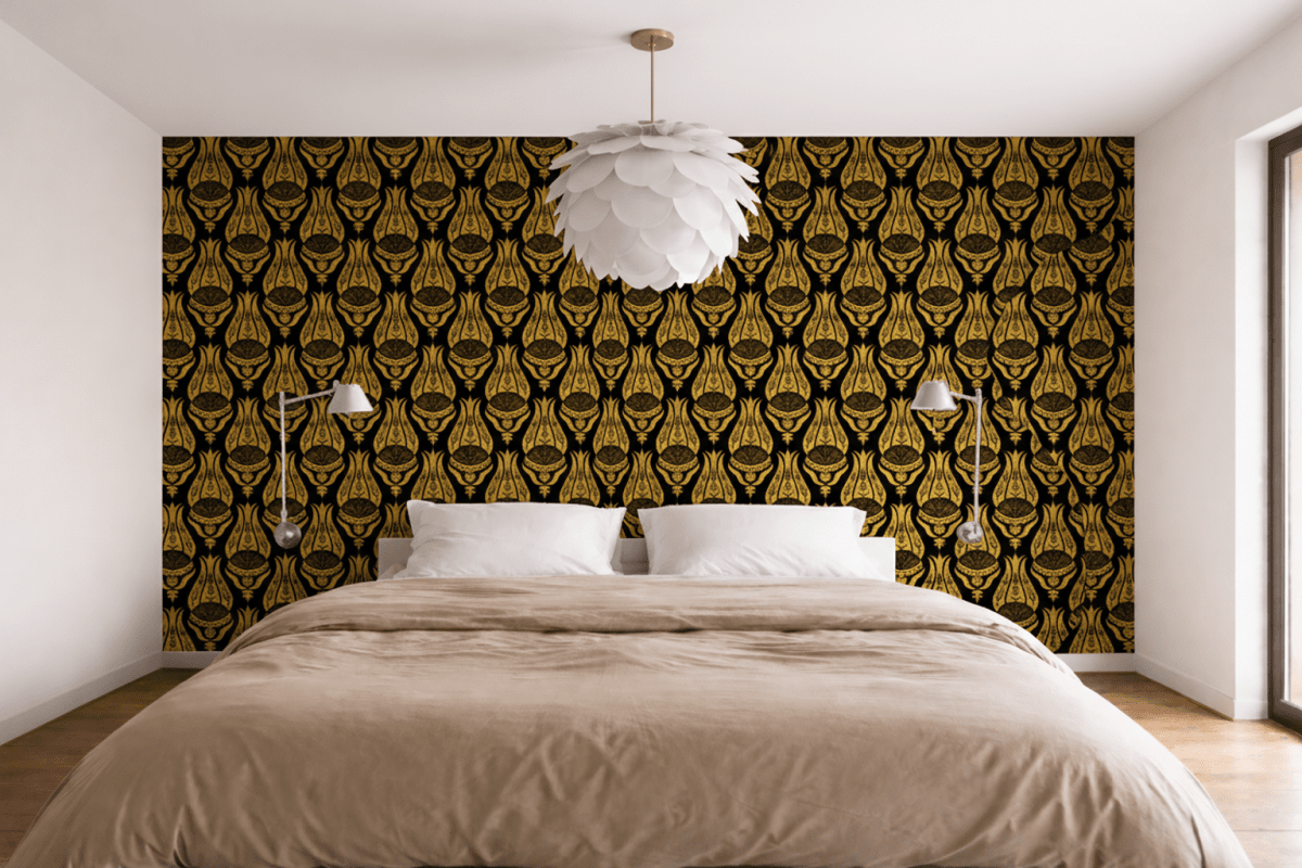 William Morris Gilded Veil