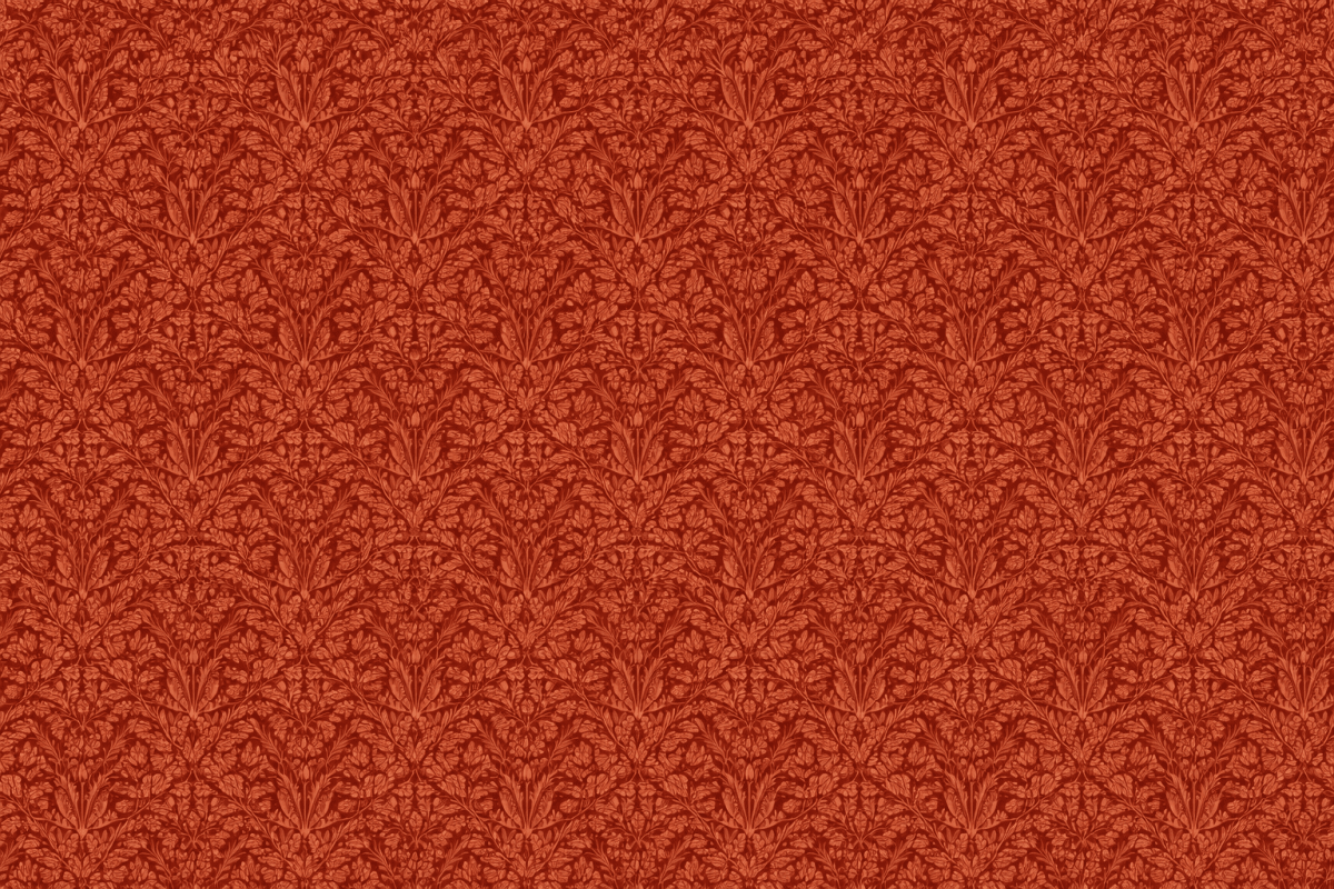 William Morris Rich Embers Flora