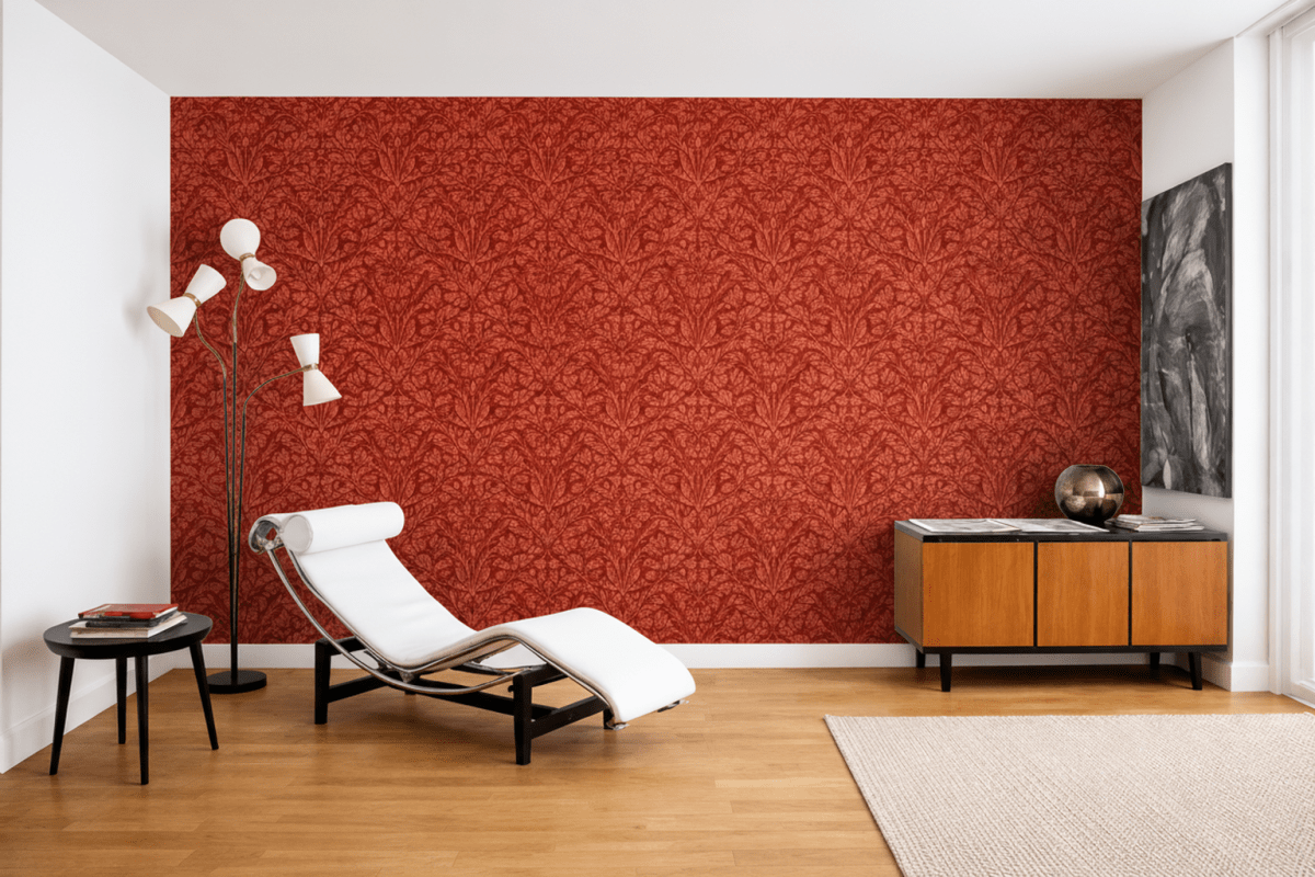 William Morris Rich Embers Flora