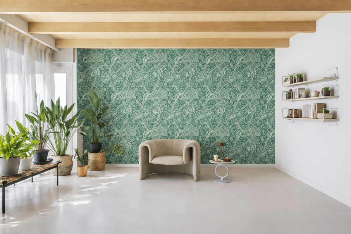 William Morris Verdant Scrollwork