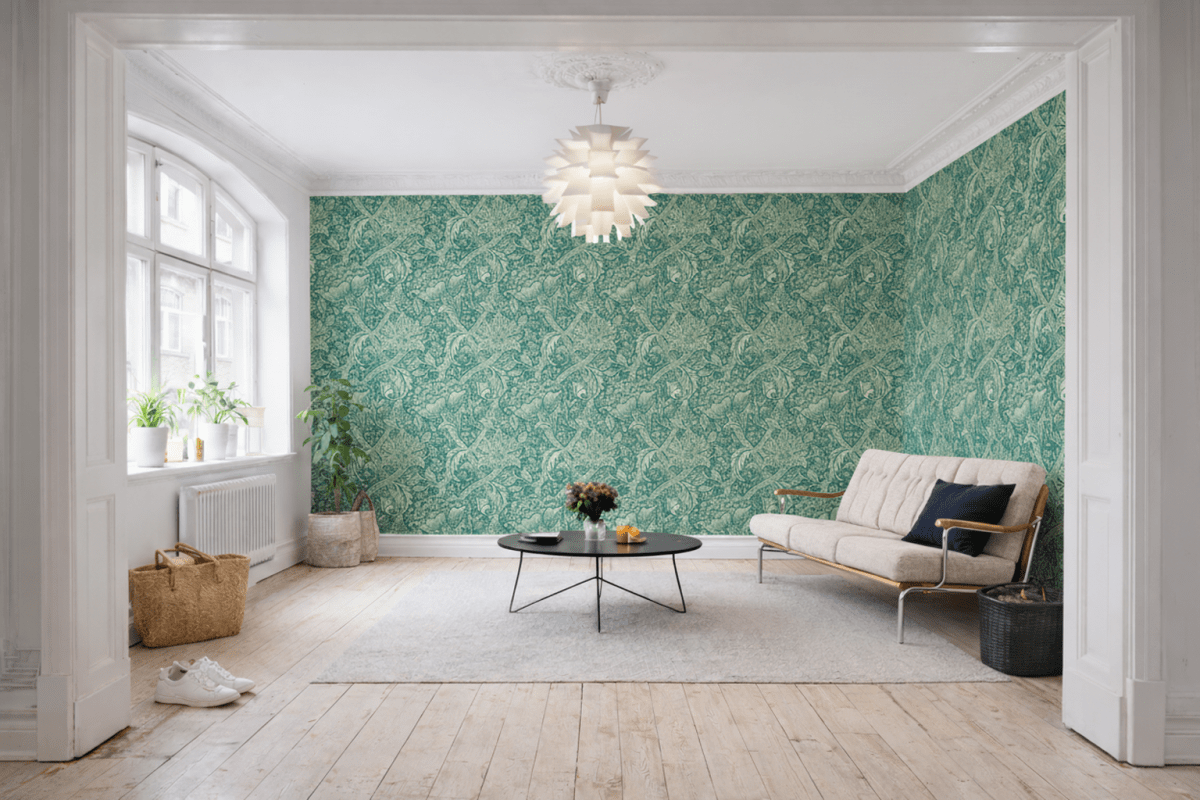 William Morris Verdant Scrollwork