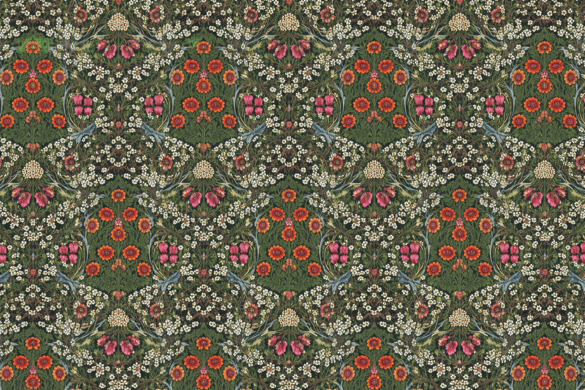 William Morris Floral Resonance