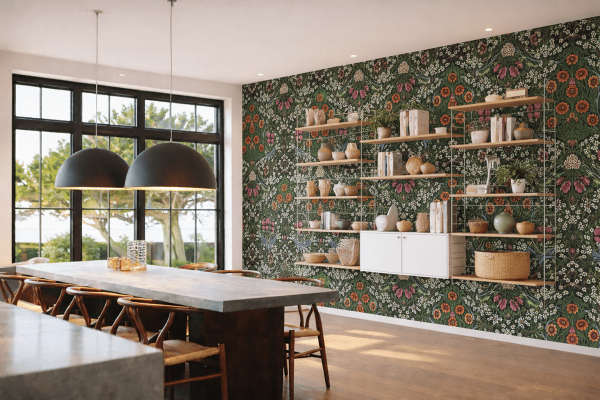 William Morris Floral Resonance