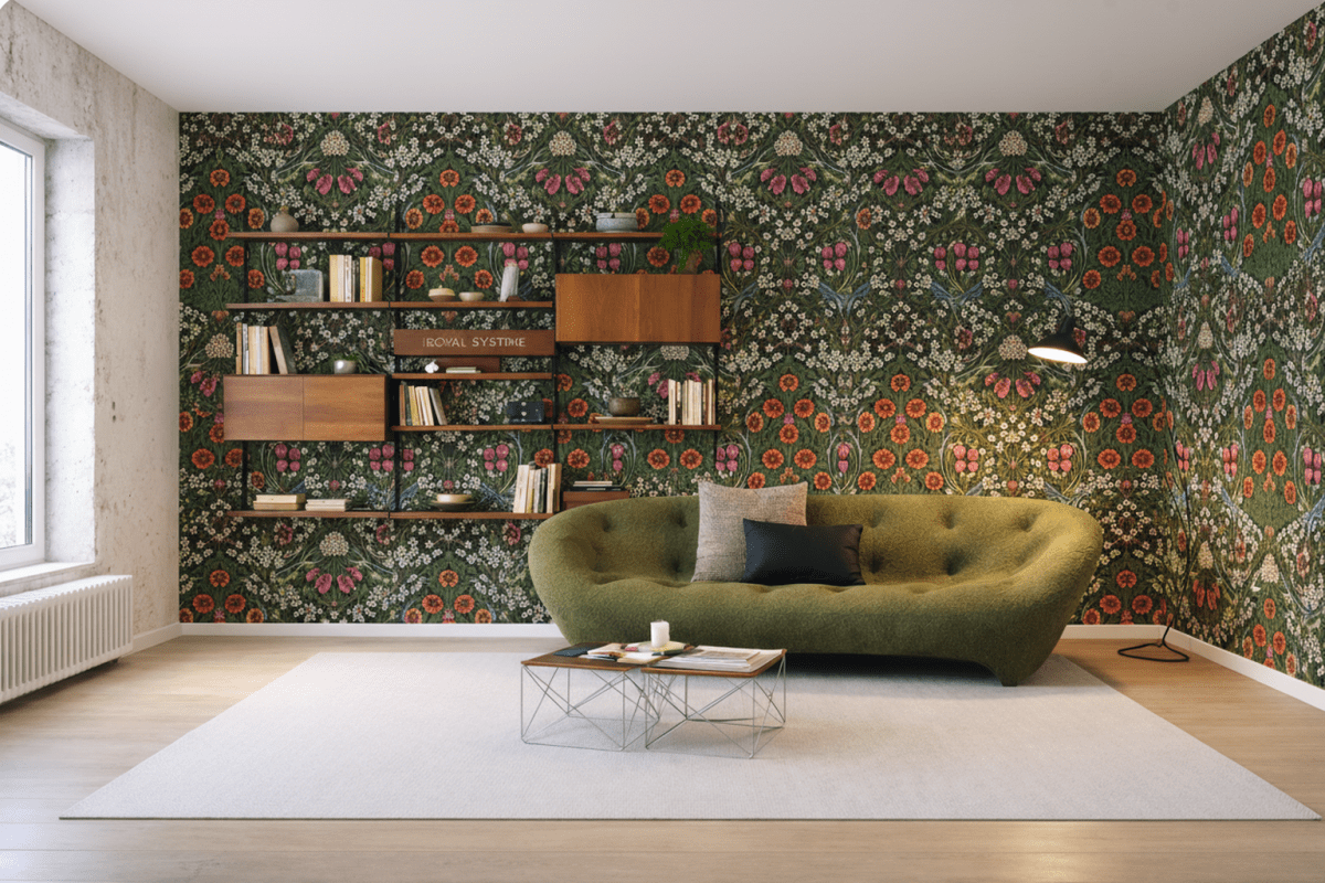 William Morris Floral Resonance