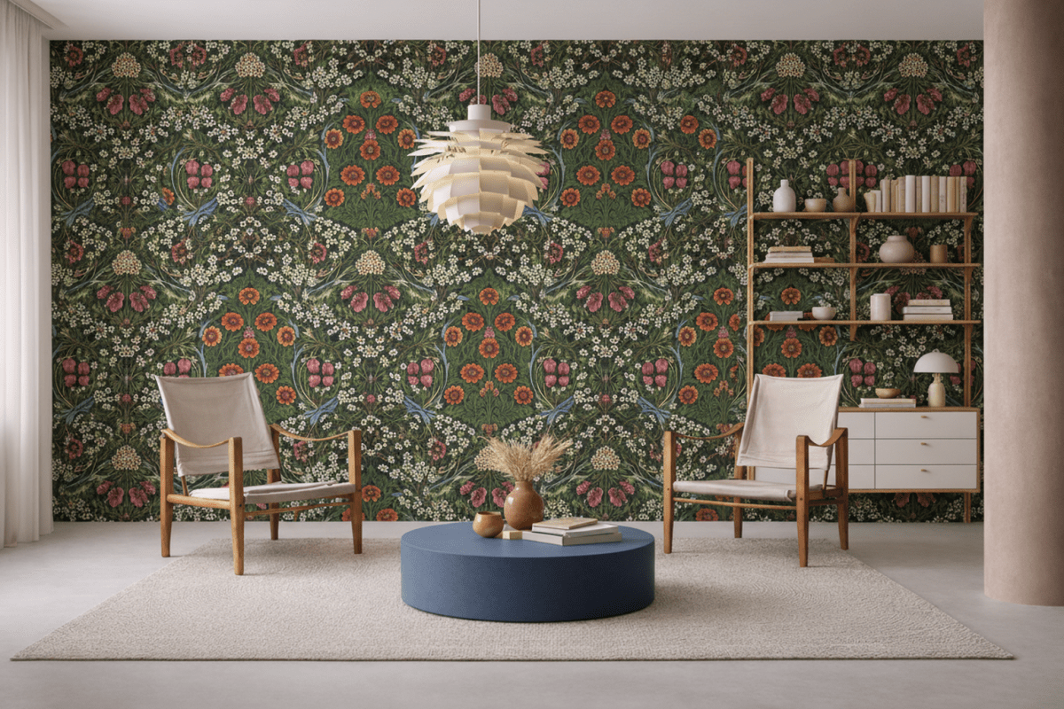William Morris Floral Resonance