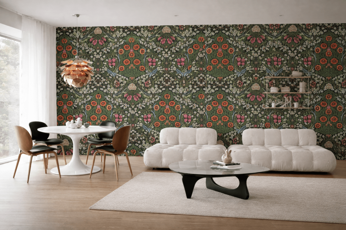 William Morris Floral Resonance