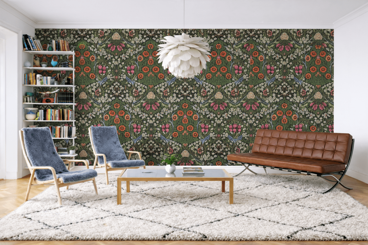 William Morris Floral Resonance