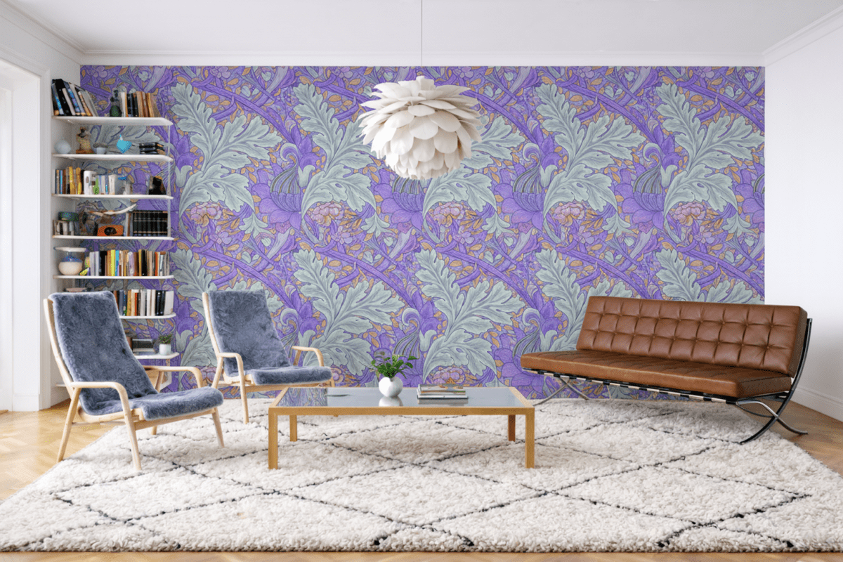 William Morris Orchid Vines