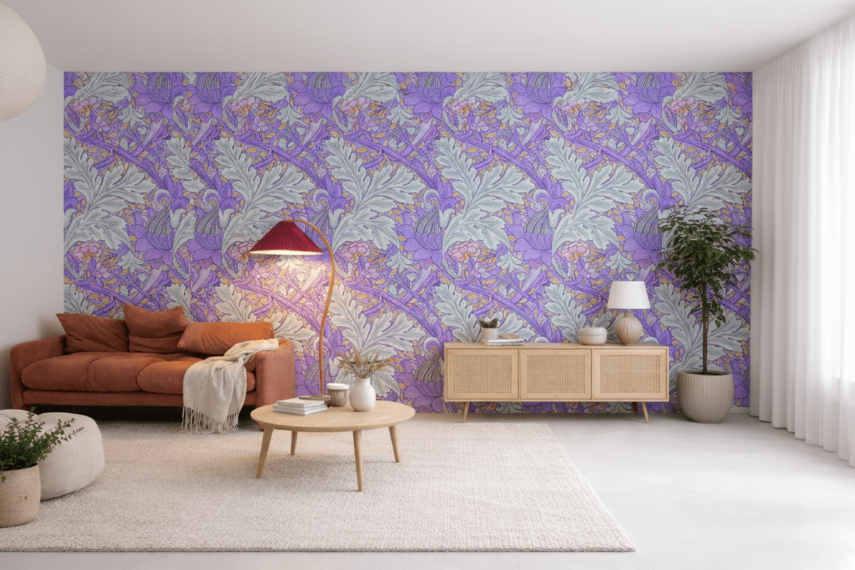 William Morris Orchid Vines