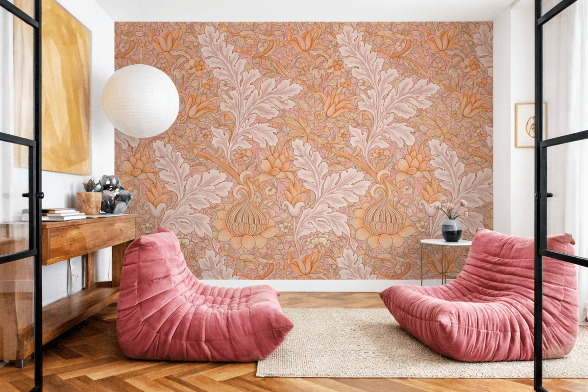 William Morris Ornate Blossom Veil