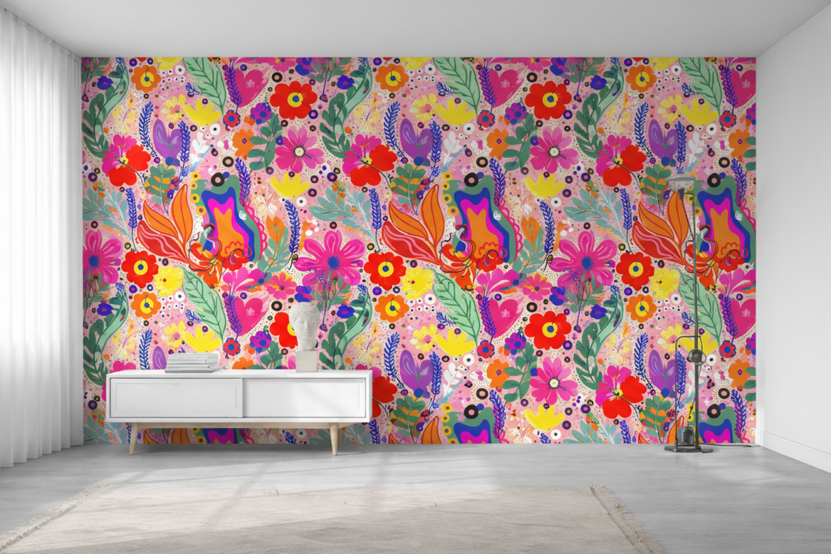 Lush Flora Mosaic
