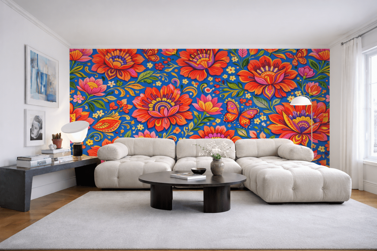 Vibrant Flora Canvas
