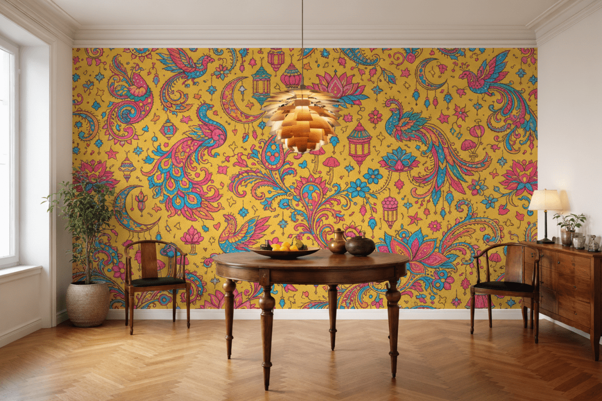 Whimsical Lantern Flora