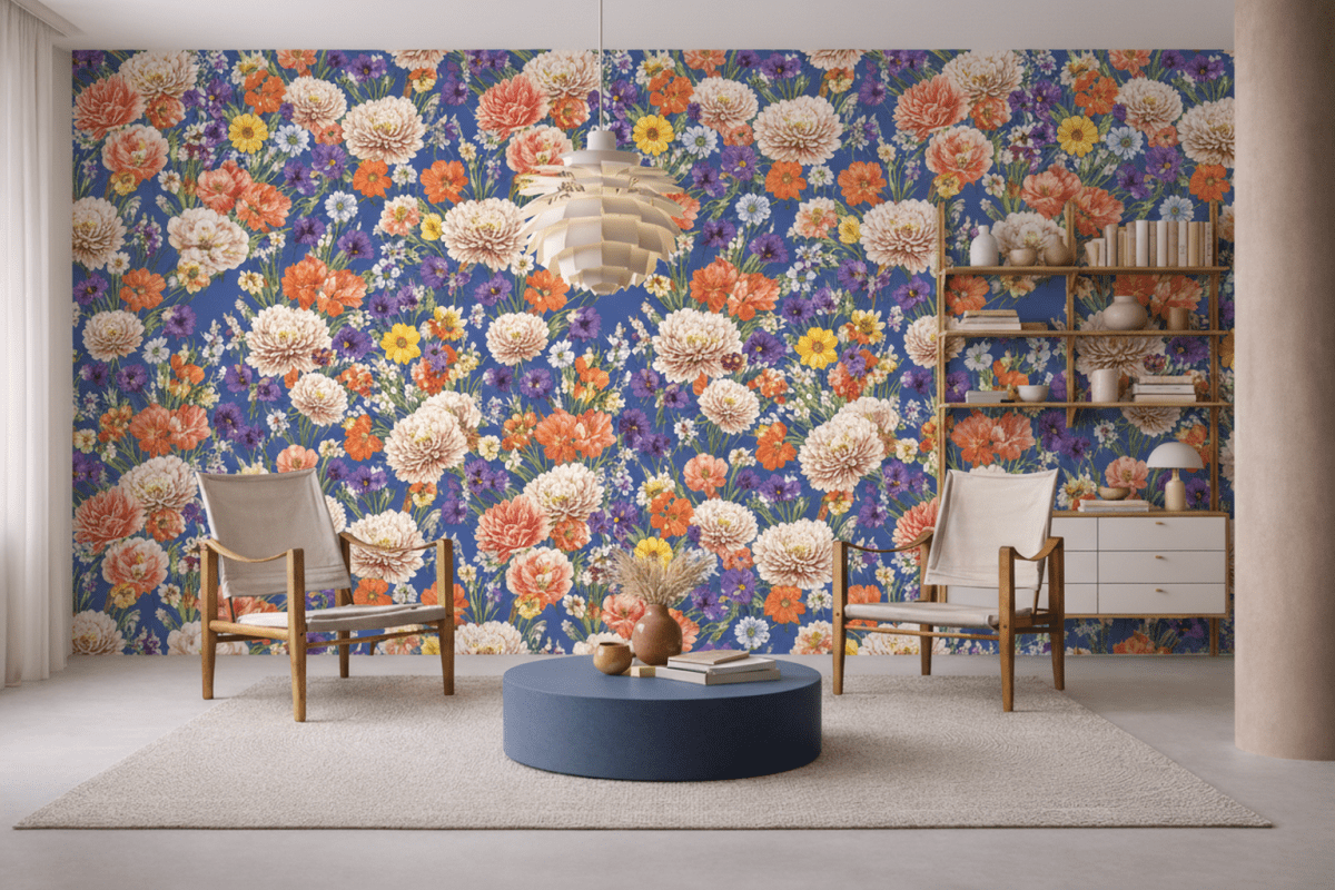 Whimsical Petal Canvas