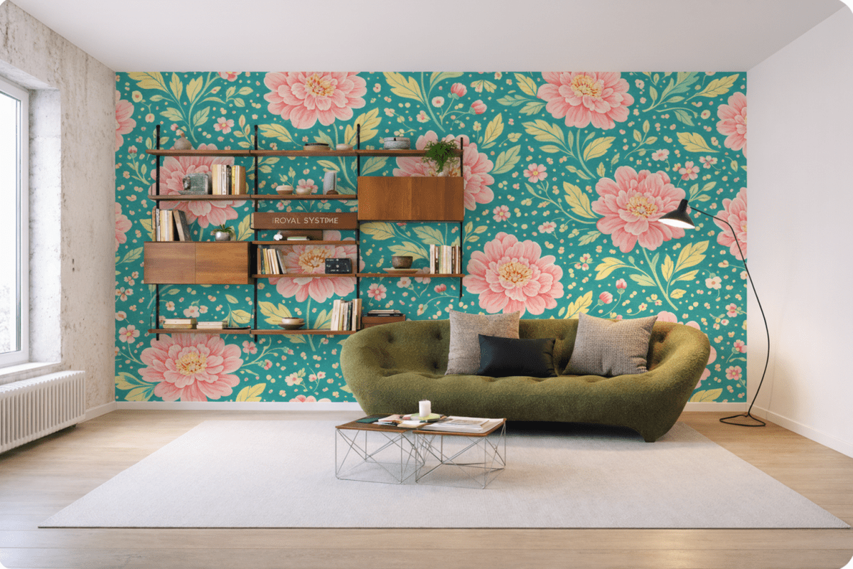 Coral Petal Mosaic