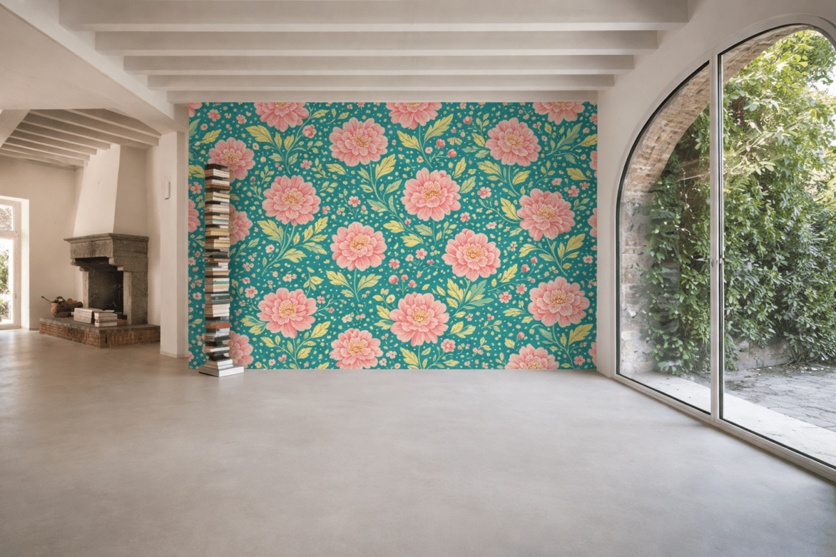 Coral Petal Mosaic