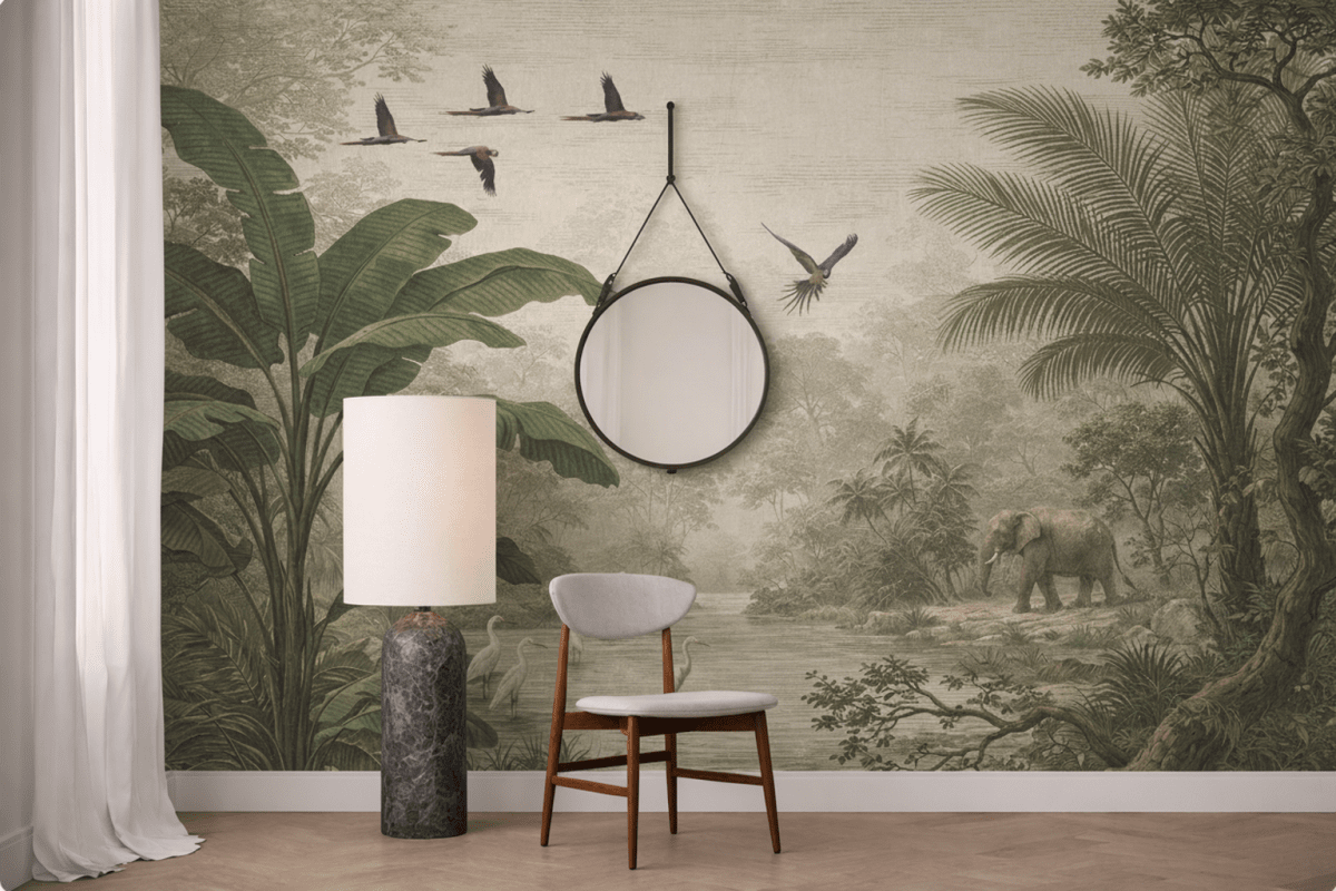 Saffron Jungle Reverie