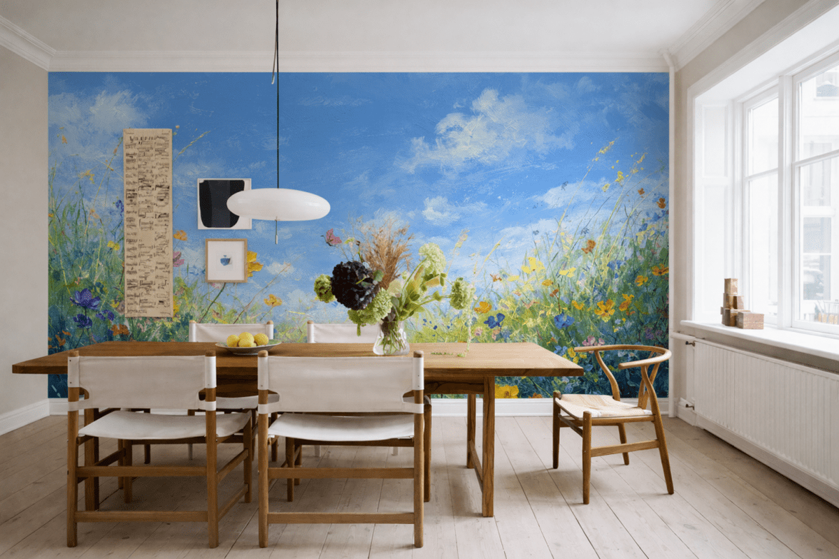 Butterfly Meadow Sky