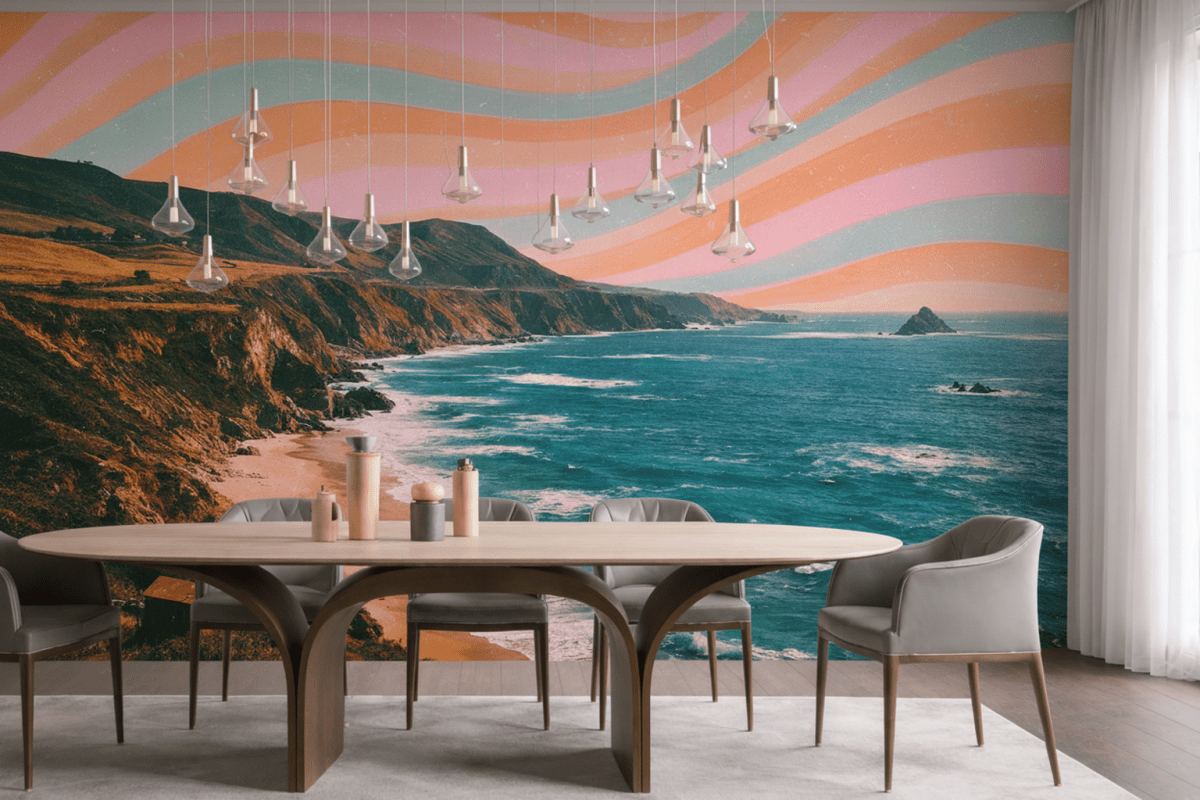 Frosted Coastal Curves