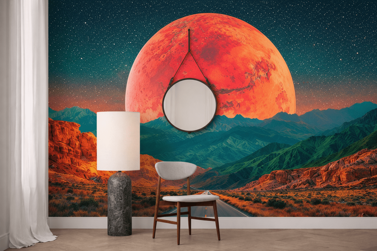 Crimson Granite Horizon
