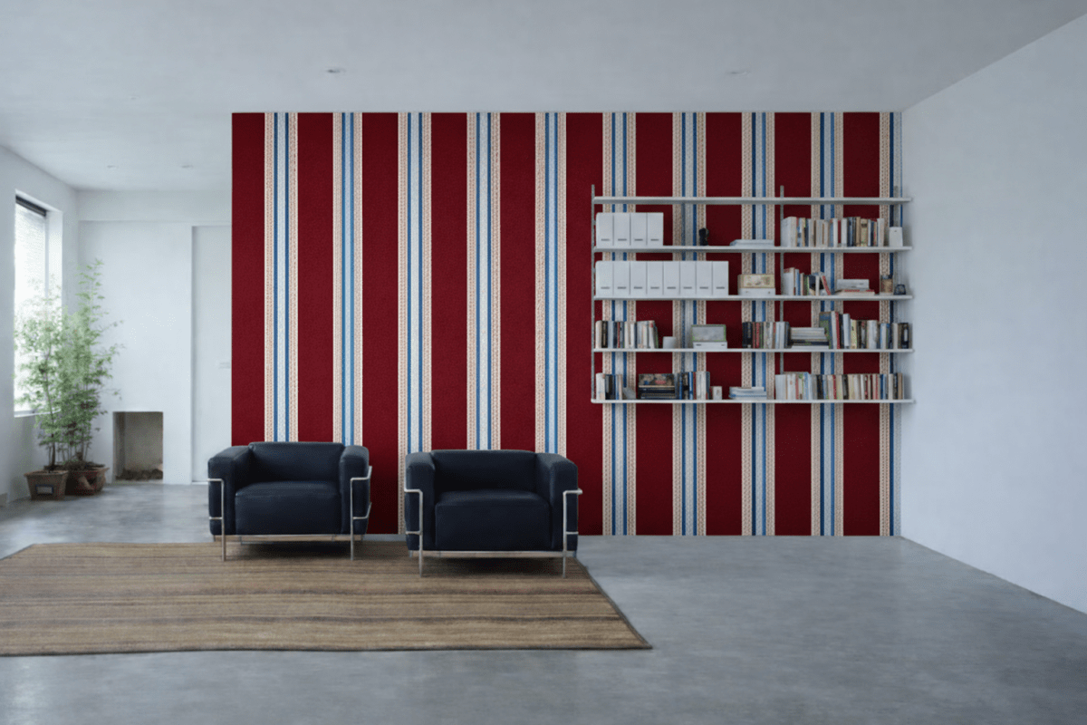 Rustic Stripe Layout