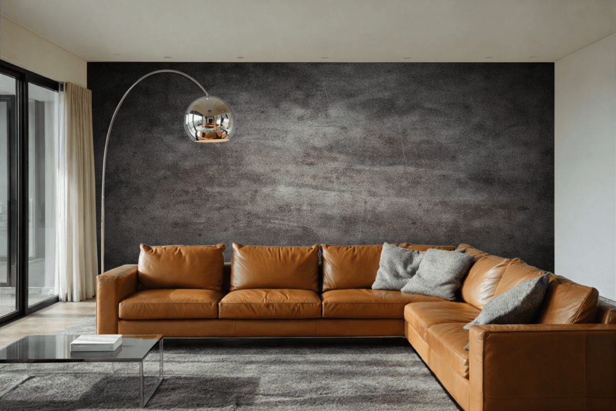 Worn Metallic Canvas