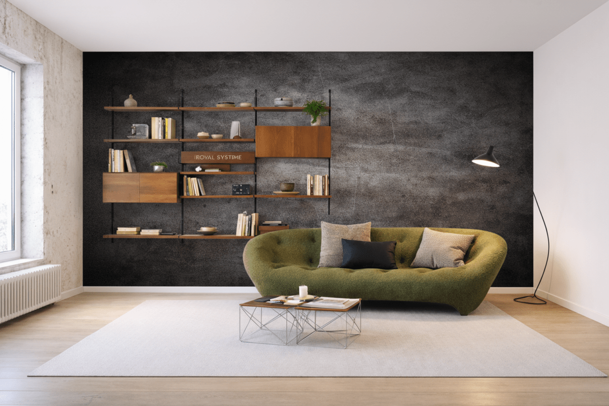 Worn Metallic Canvas