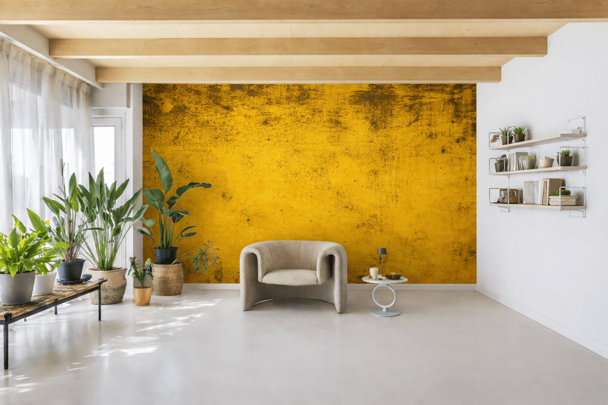 Amber Mineral Surface