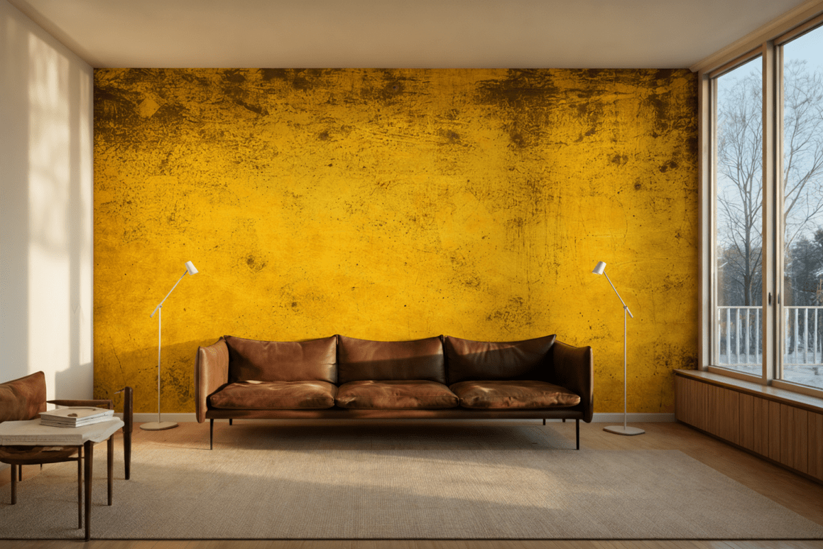 Amber Mineral Surface