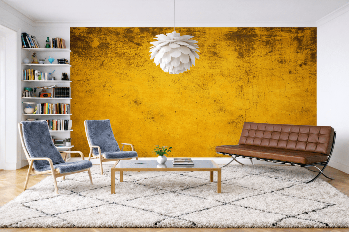 Amber Mineral Surface