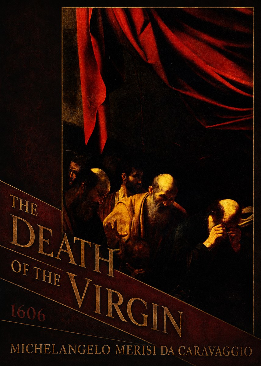 Michelangelo Merisi da Caravaggio The Death of the Virgin I No6 - Poster