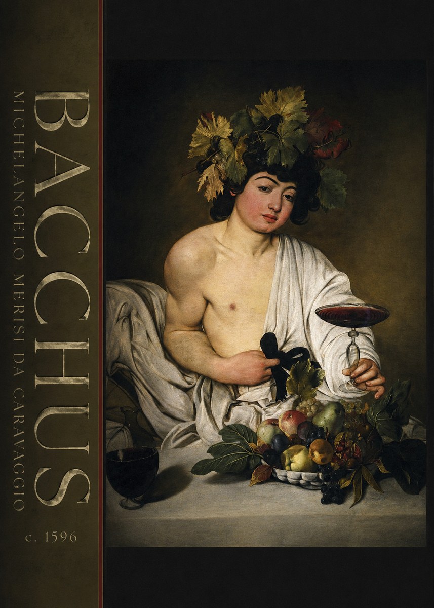 Michelangelo Merisi da Caravaggio Bacchus I No3 - Poster