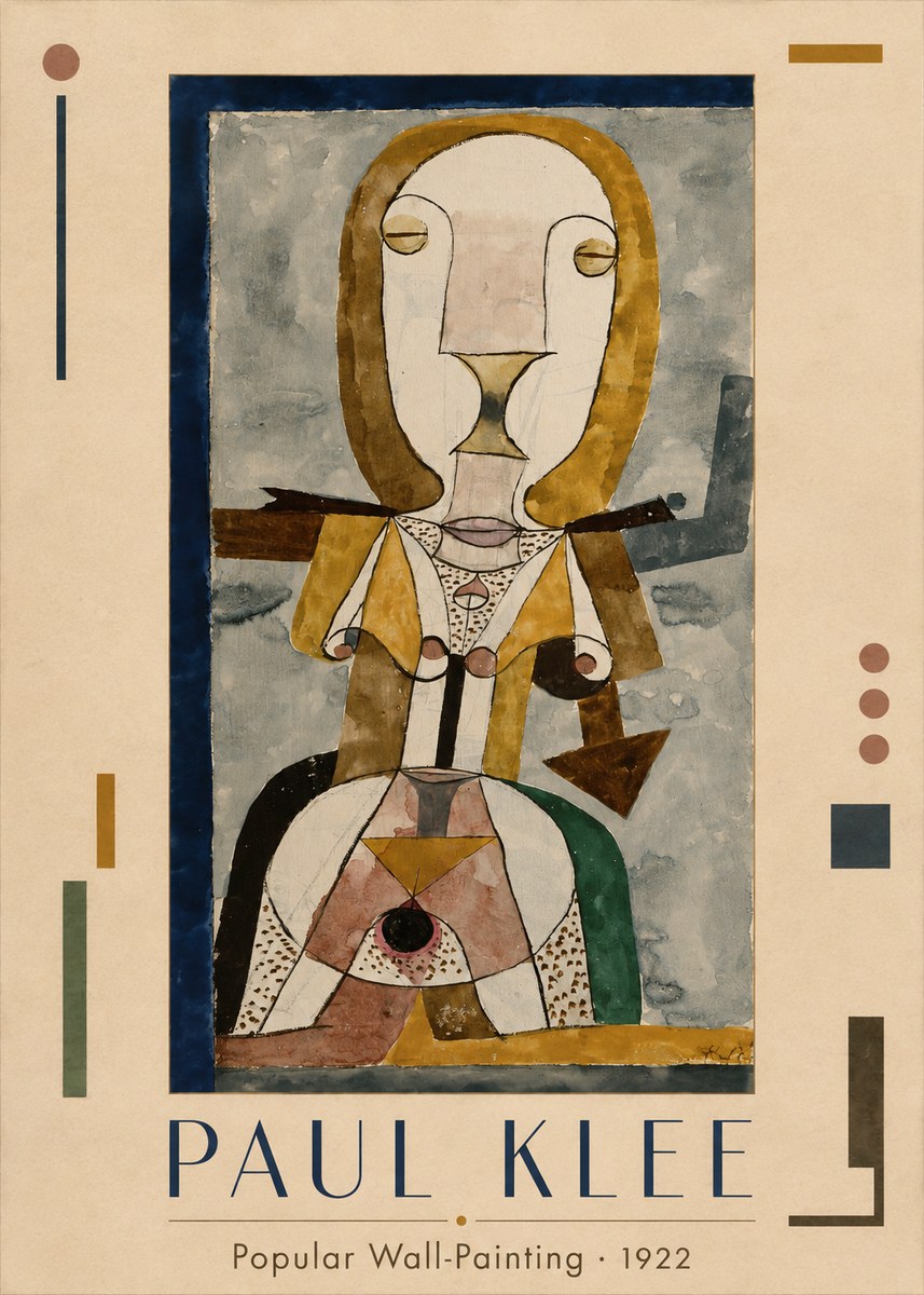 Paul Klee Popular Wall-painting No1 - Poster