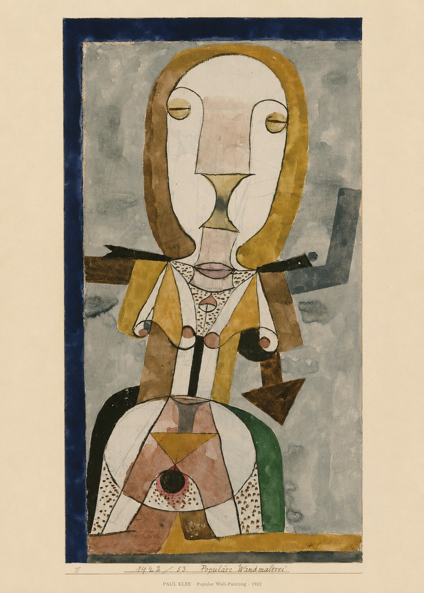 Paul Klee Popular Wall-painting No6 - Poster