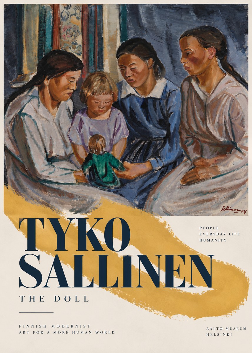 Tyko Sallinen The Doll No3 - Poster