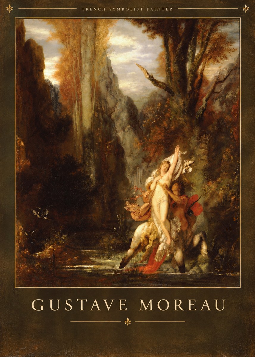 Gustave Moreau Jupiter and Semele I No6 - Poster