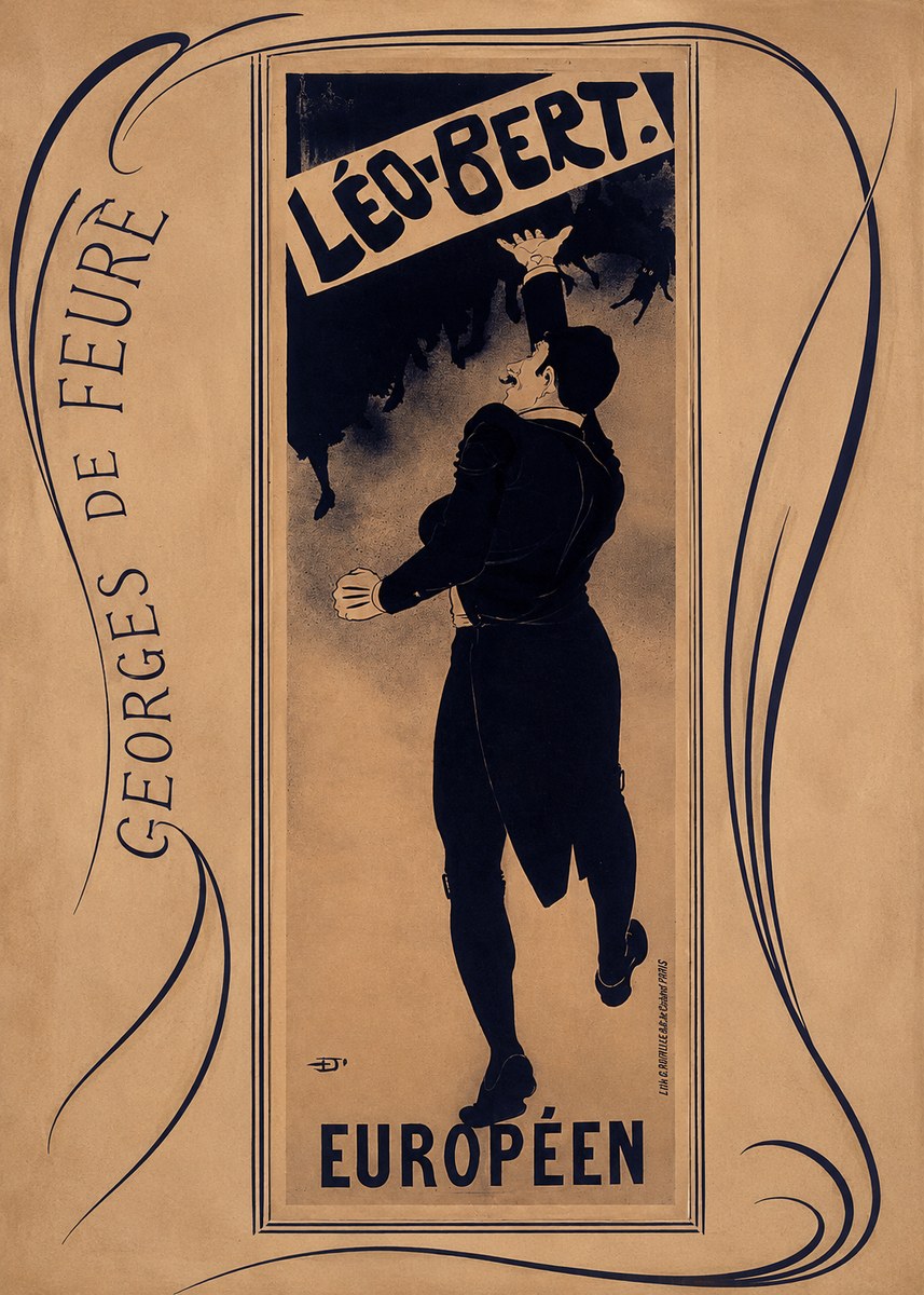 Georges de Feure Léo-bert! I No3 - Poster