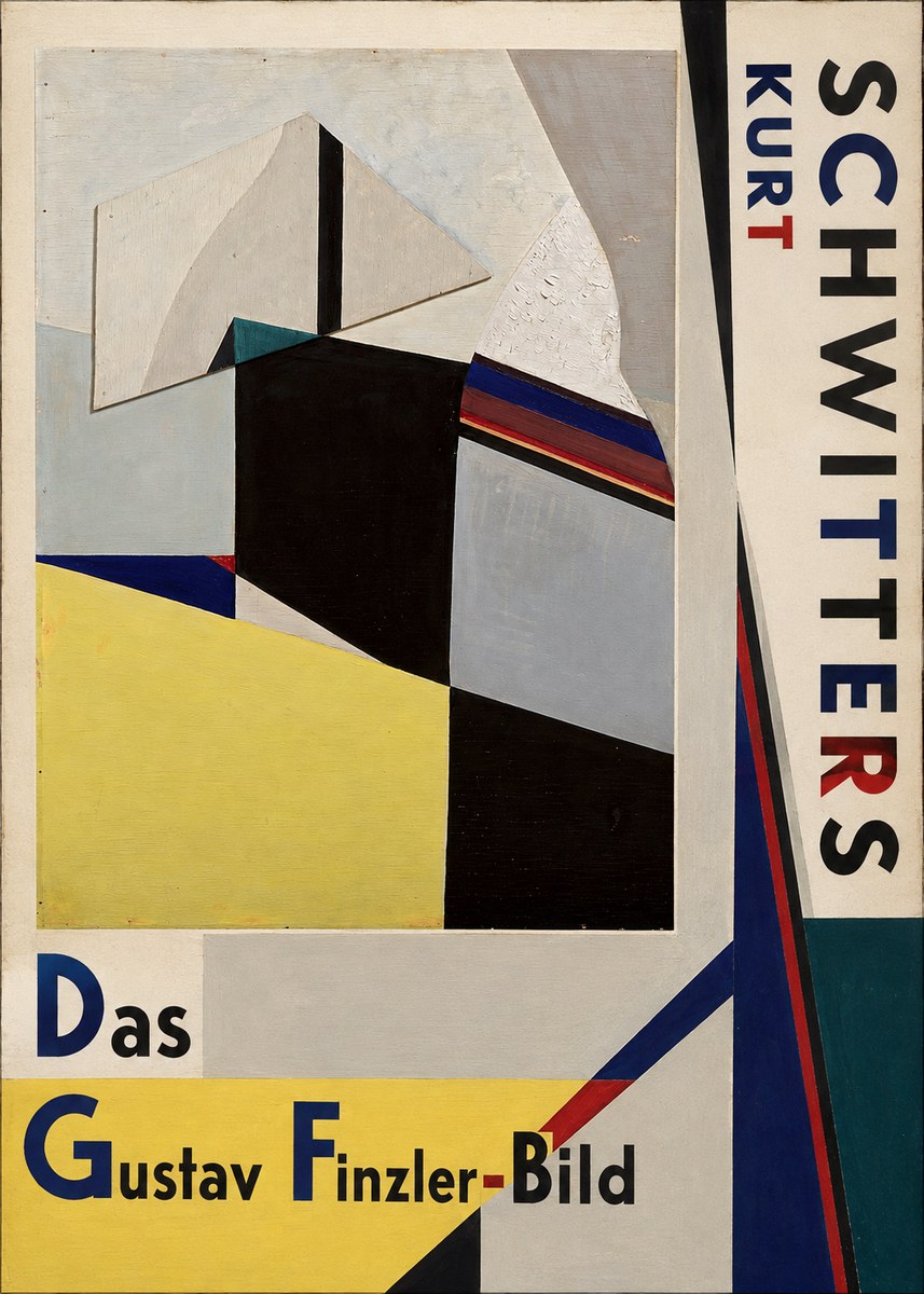 Kurt Schwitters Das Gustav Finzler-bild No4 - Poster