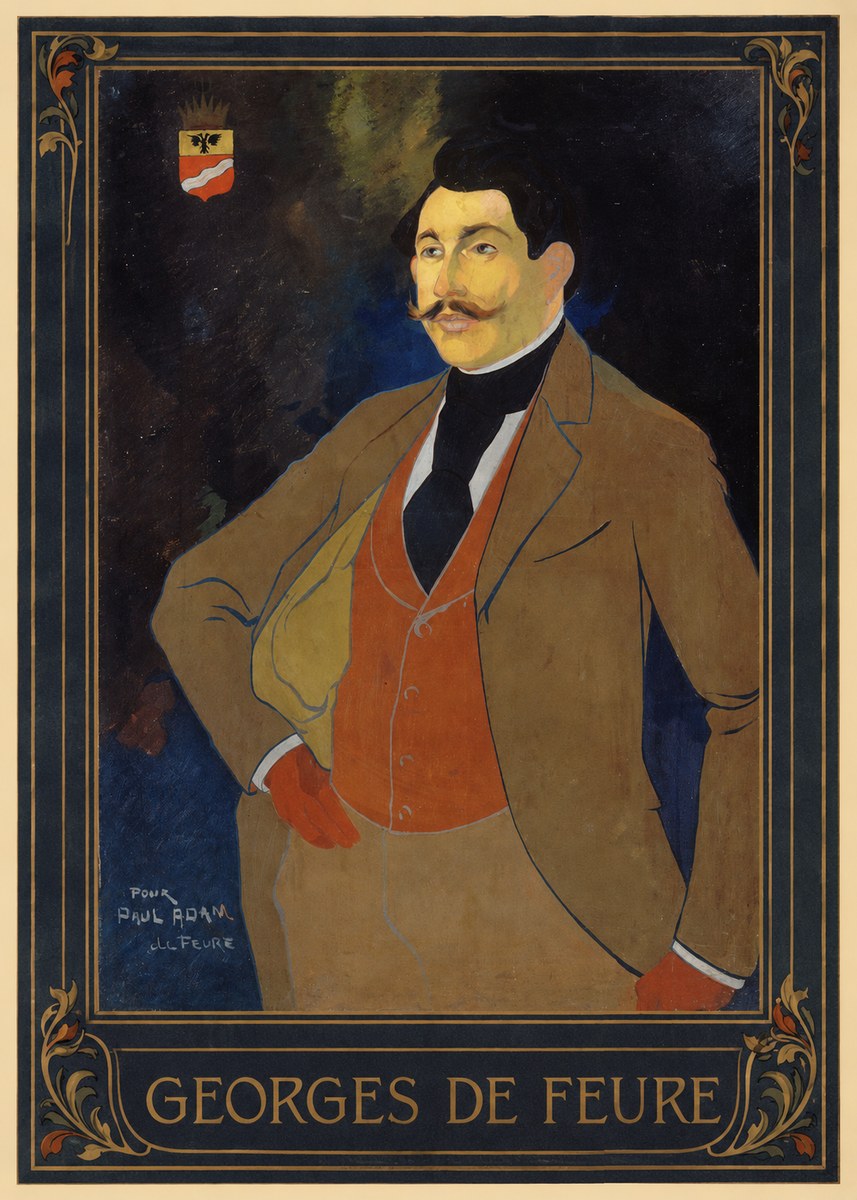Georges de Feure Portrait De Paul Adam No3 - Poster