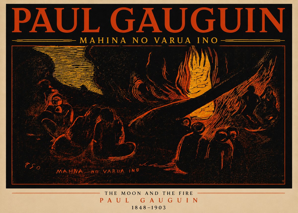 Paul Gauguin Mahina No Varua Ino No5 - Poster