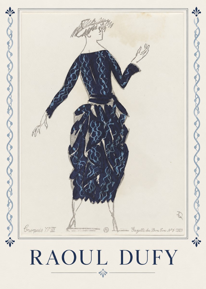 Raoul Dufy Croquis N°iii No1 - Poster