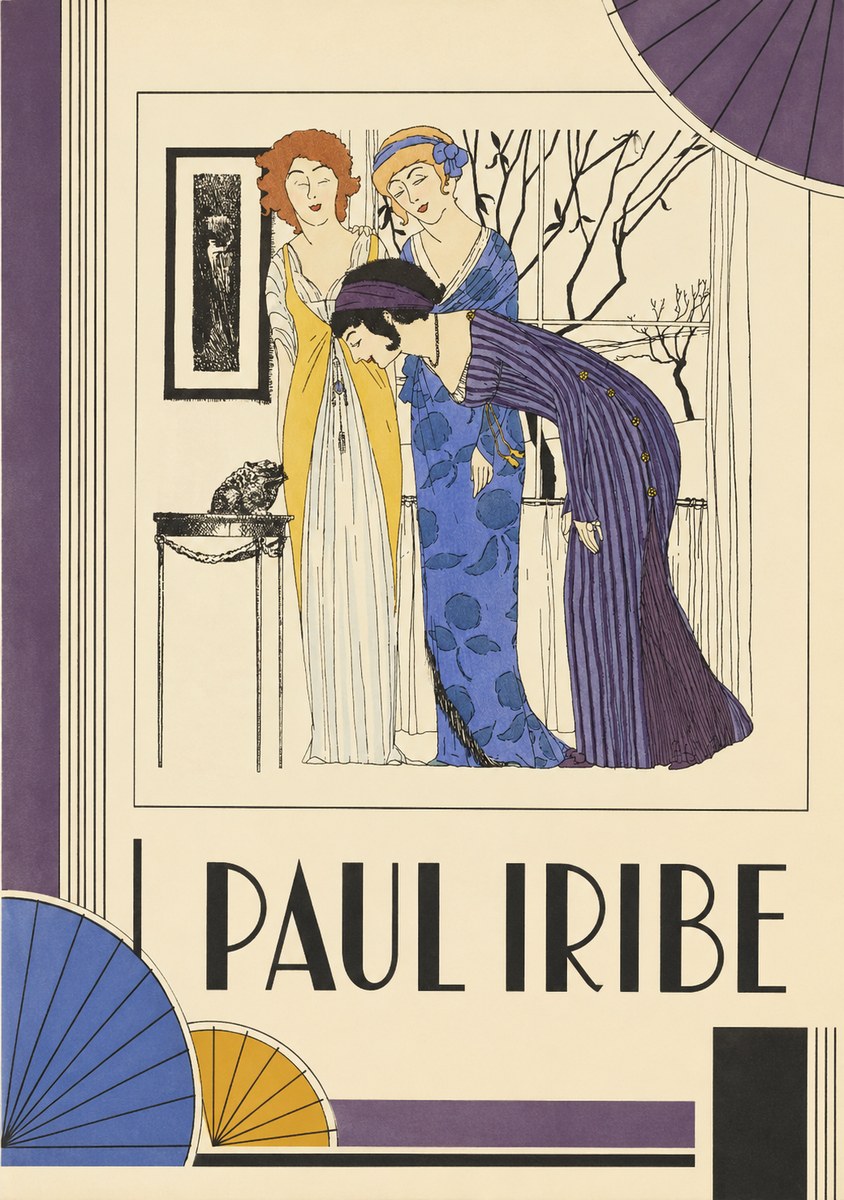 Paul Iribe Three Women and a Frog No2 - Poster