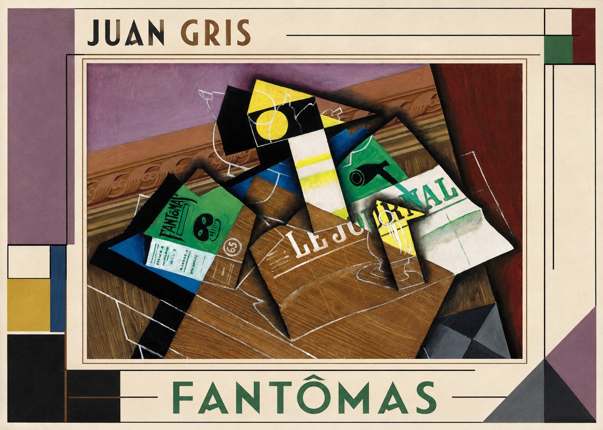 Juan Gris Fantômas I No3 - Poster