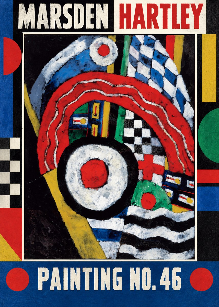 Marsden Hartley Painting No. 46 No1 - Poster