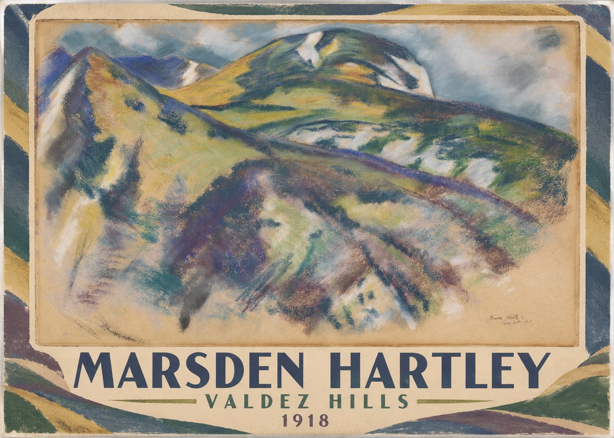 Marsden Hartley Valdez Hills No1 - Poster